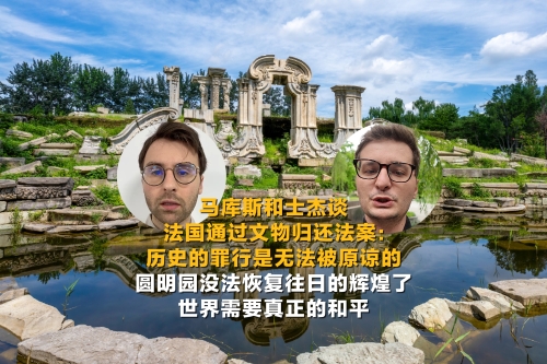 马库斯和士杰谈法国通过文物归还法案