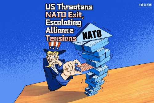 Comicomment: U.S. threatens NATO exit, escalating alliance tensions