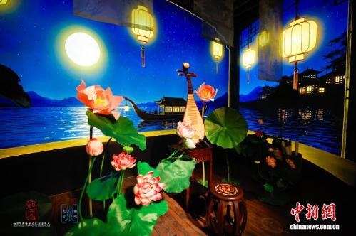 Digital art exhibition on traditional Chinese music opens in Beijing