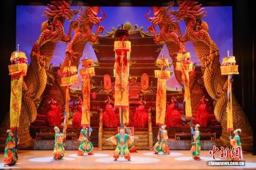 Tang Dynasty-themed acrobatic show staged in Hong Kong