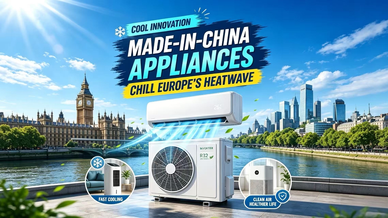 Cool innovation: Made-in-China appliances chill Europe's heatwave