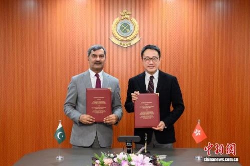 Hong Kong Customs, Pakistan Customs sign cooperative arrangement