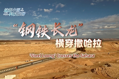 这很中国·科技在场丨“钢铁长龙”横穿撒哈拉