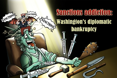 Comicomment | Sanctions addiction: Washington's diplomatic bankruptcy
