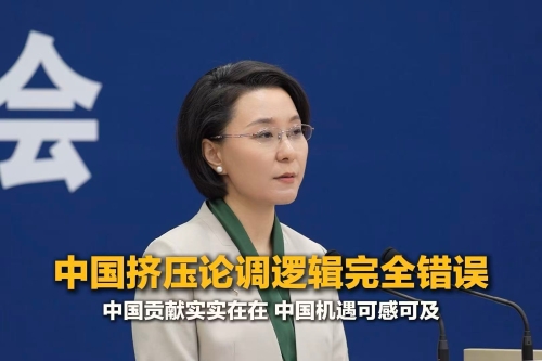 国家发改委：“中国挤压”论调逻辑完全错误