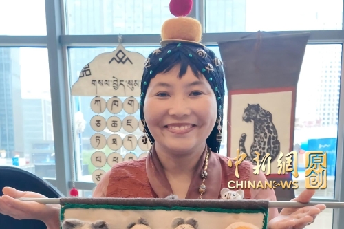 Meet the 'guardian of the plateau': Tibetan artisan brings Qinghai's snow leopard to life