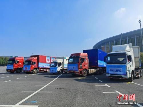 First exhibits arrive at ninth China International Import Expo