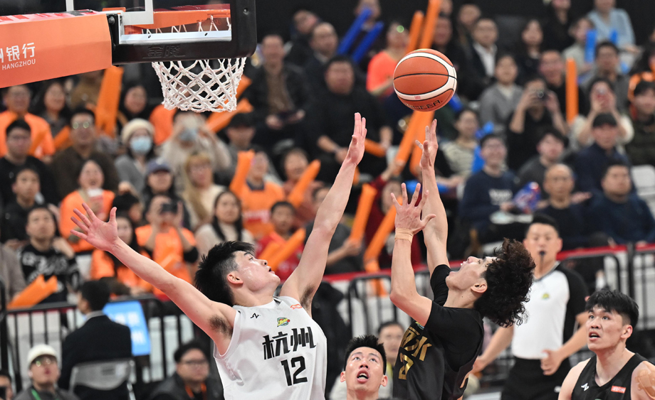 “浙BA”总决赛第三场：丽水队胜杭州队