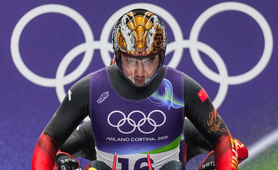 （米蘭冬奧會(huì)）雪橇男子雙人賽：中國(guó)組合刷新最好成績(jī)