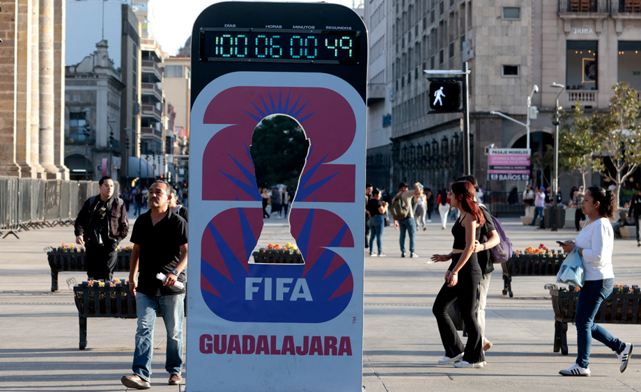 2026年美加墨世界杯倒計時100天