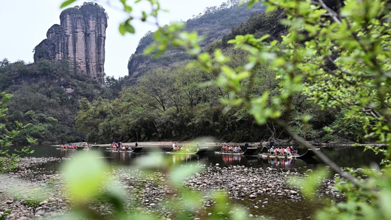福建：春日武夷引游人
