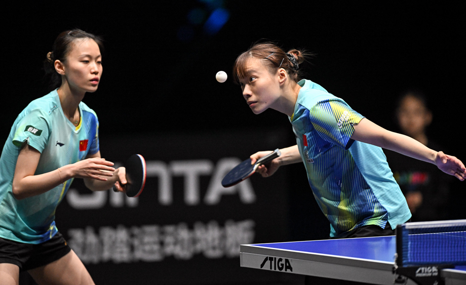 WTT太原站：石洵瑶/韩菲儿夺女双冠军