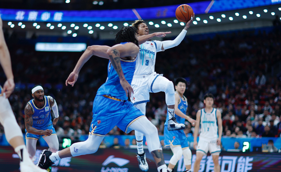 CBA常規(guī)賽：北京北汽隊(duì)?wèi)?zhàn)勝青島嶗山啤酒隊(duì)