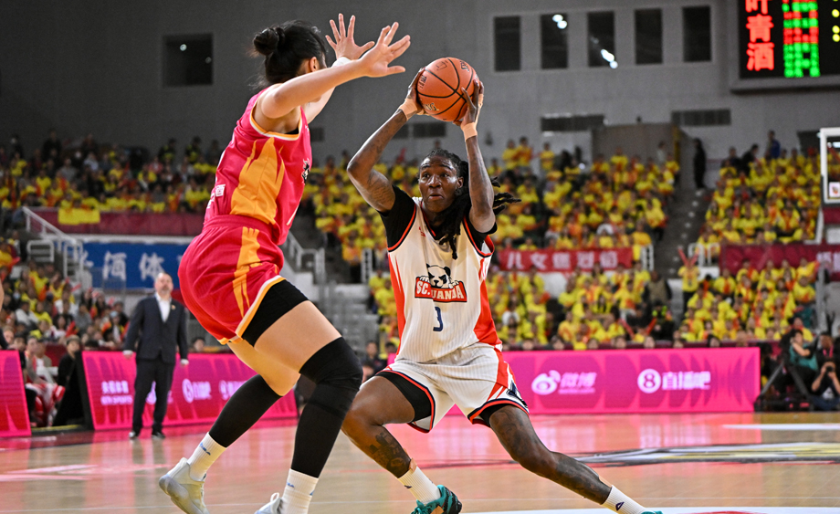 WCBA总决赛第3轮：山西竹叶青酒不敌四川蜀道远达