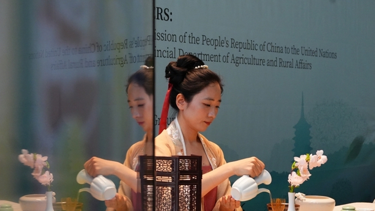 国际茶日主题活动在联合国总部举行