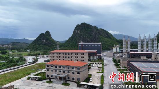 位于兴业县葵阳镇的玉林市新材料生态产业园厂区。兴业县官方供图