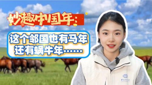 妙趣中国年：这个邻国也有马年，还有蜗牛年……